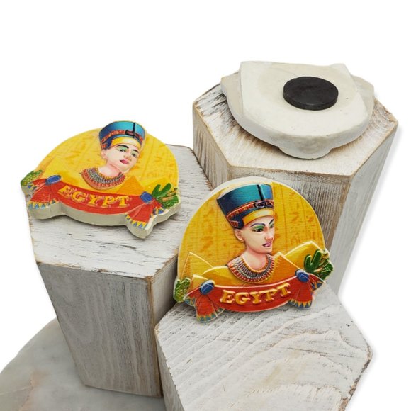 Pharaoh Egypt Fridge Magnet Travel Souvenir Tourist Sight Refrigerator Decor 3D‎ - Picture 2 of 5